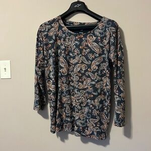J. Jill navy tunic, size large.